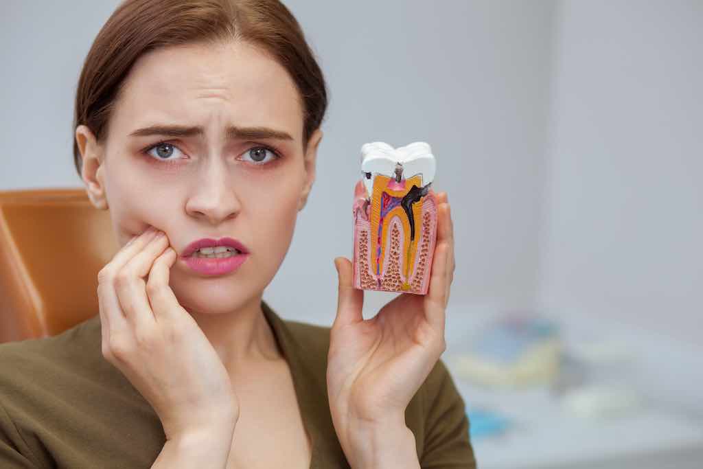 que es caries profunda