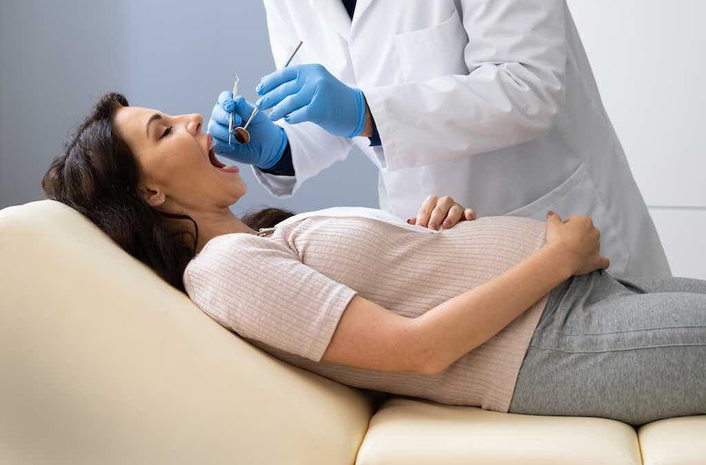 Problemas de salud bucodental durante el embarazo